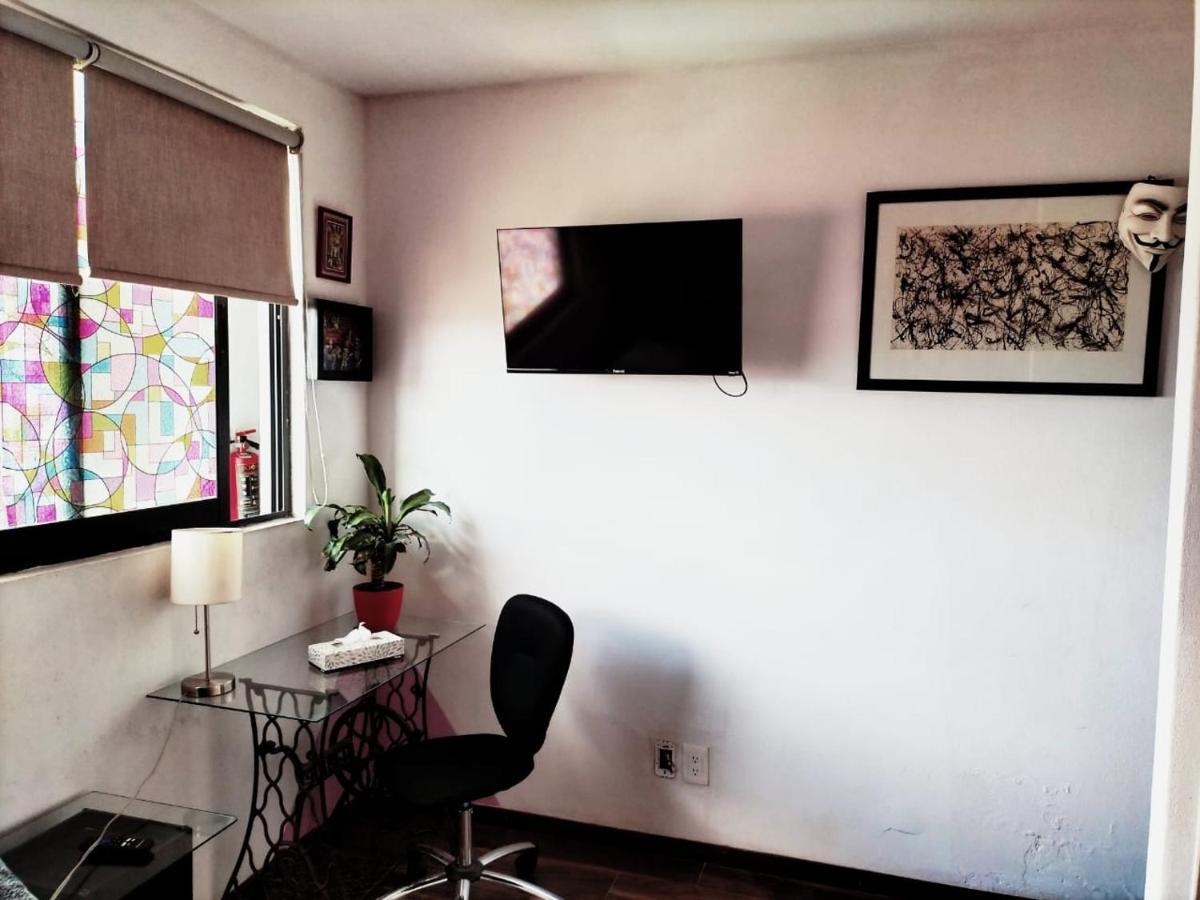 Апартаменты Departamento Entero En El Corazon De La Ciudad Мехико Экстерьер фото